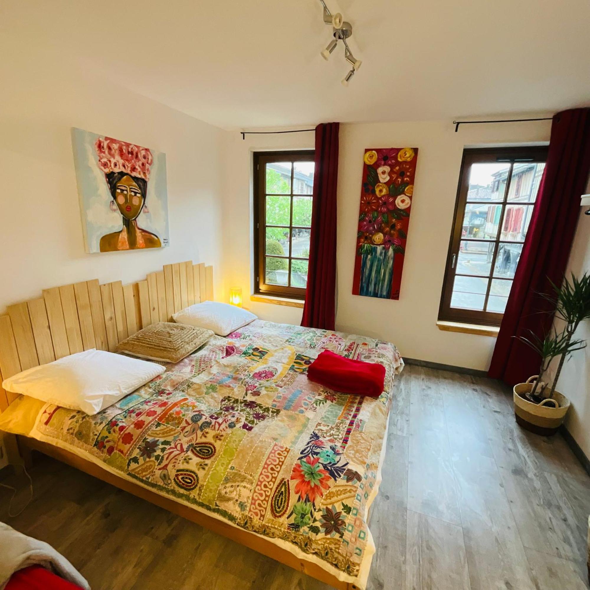 Hote Labyrinthe Lit 180 Cm Salle De Bain, Petit Dej Compris Mirepoix  Exterior photo
